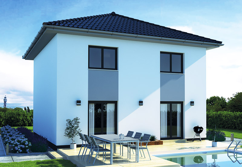 EWA-Stadtvilla Leipzig 126qm Massivhausbau Leipzig Halle Wittenberg