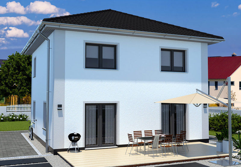 EWA-Stadtvilla Magdeburg 130qm Hausbau Berlin Brandenburg Magdeburg