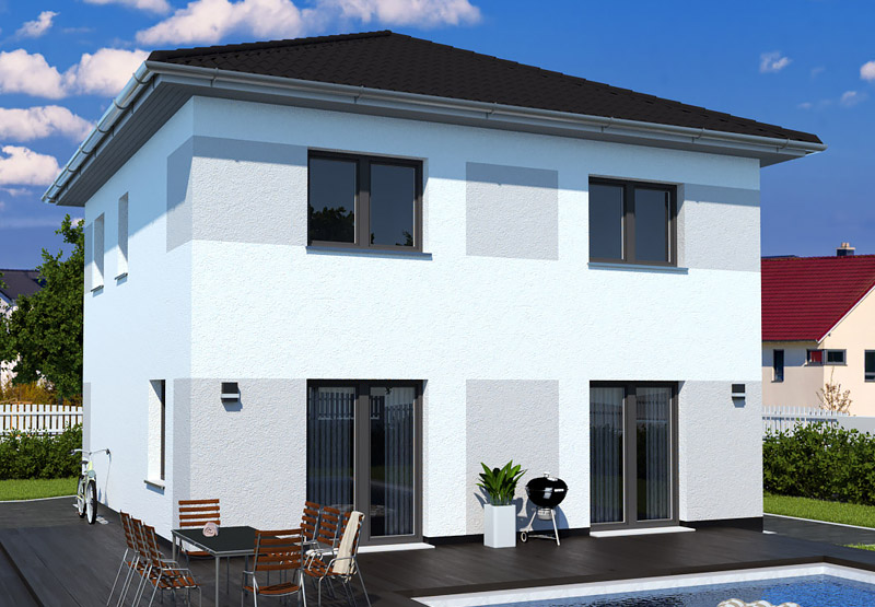 EWA-Stadtvilla MD EDITION 130qm Hausbau Berlin Brandenburg Potsdam